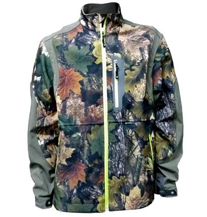 Campera Softshell Camuflada 3d Forest Chalay